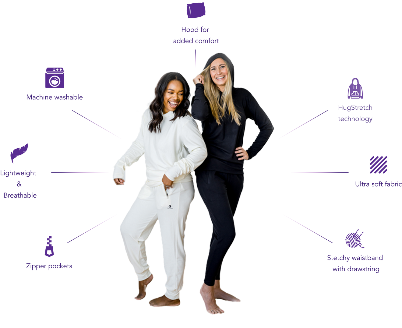 Hug Sleep - Swaddle Blanket for Adults