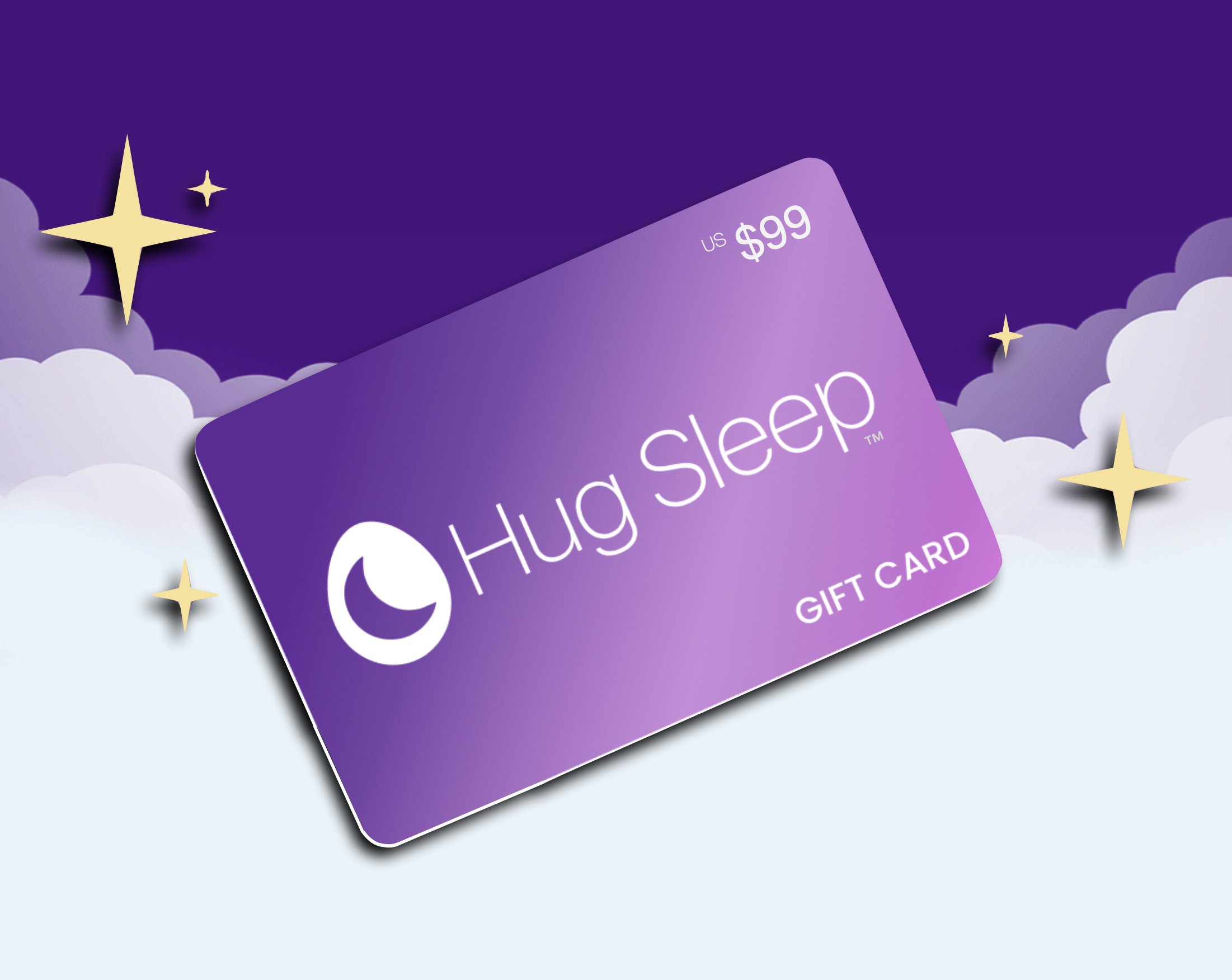 Sleep Card Shell Hug Sleep™ Gift Card – Hug Sleep Inc.